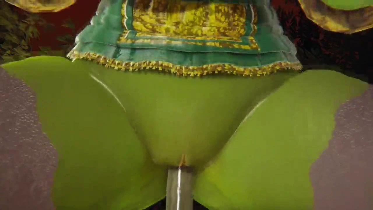 Shrek's princess Fiona receives an orc creampie in this 3D animated porn porn video